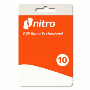 Nitro PDF Pro 10 - Genuine License Key - Perpetual Activation - Windows PDF Software